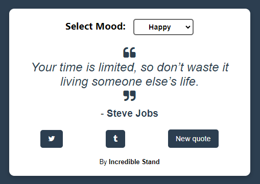 Quote Machine