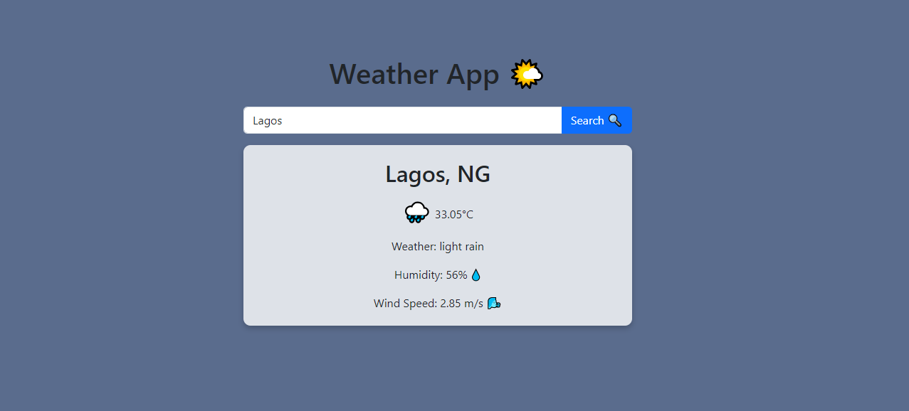 Weather App